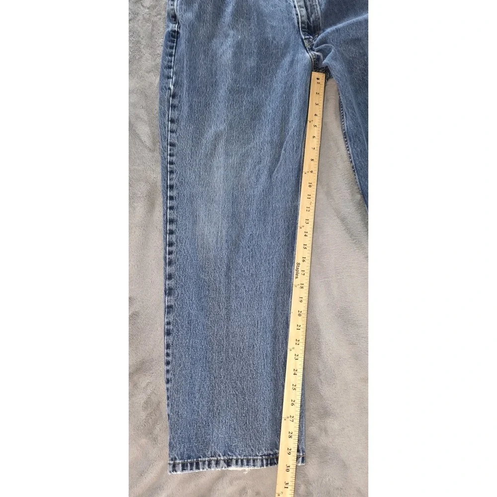 Levi's 550 Denim Blue Jeans Mens 42x 32 Measures 40x30‎